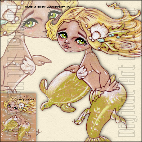 KaterinaKoukiotis-MermaidBlowingBubbles