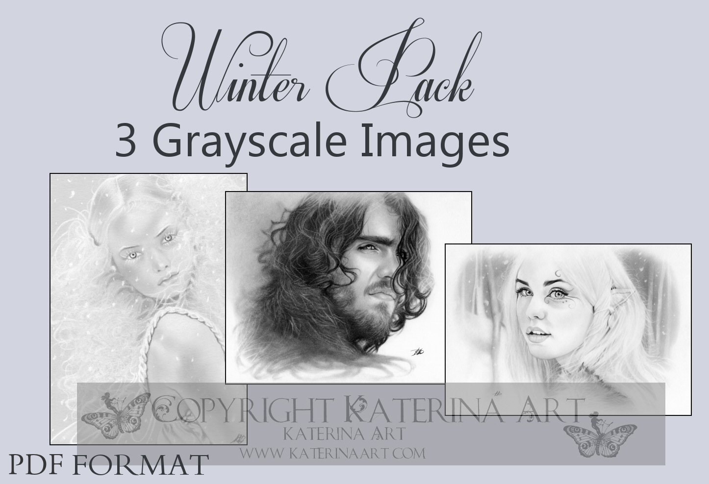 KaterinaKoukiotis-Winter Pack SET Coloring pages