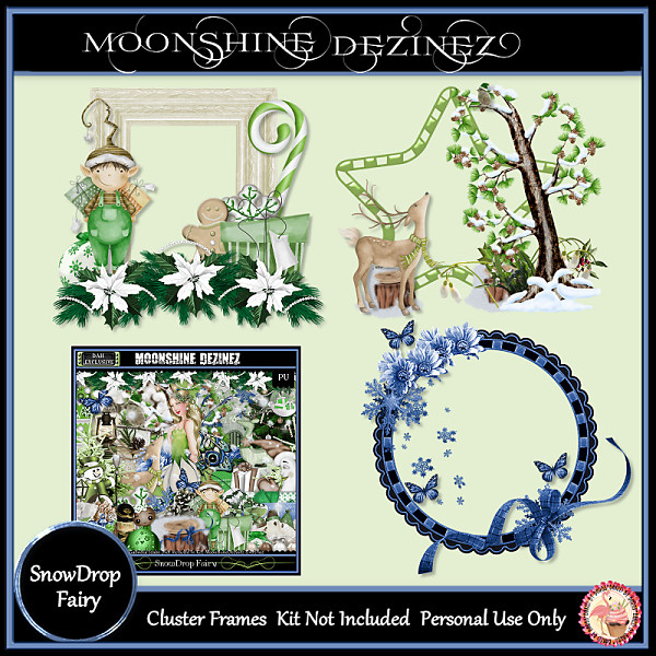 EXCLUSIVE MD-SnowdropFairy-ClusterFrames